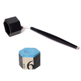 Kamui Roku Billiard Chalk Blue 1 pc w/Chalk Holder
