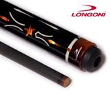 Longoni Epica Carom Cue w/Luna Nera Shaft