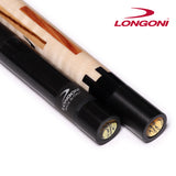 Longoni Evoluzione Carom Cue w/Luna Nera FE71 Shaft