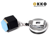 OKKO Retractable Hexagon 8-Ball Chalker w/Belt Clip Black