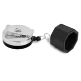 OKKO Retractable Octagon 8-Ball Chalker w/Belt Clip Black