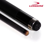 Longoni Crystal Fox Carom Cue w/Luna Nera FE69 Shaft Leather Wrap