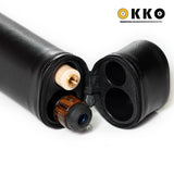 OKKO Billiard Hard Deluxe Oval Case Black 1x1