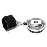 Kamui Roku Billiard Chalk Blue 1 pc w/Retractable Chalk Holder