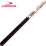 Longoni Evoluzione Carom Cue w/Luna Nera FE71 Shaft