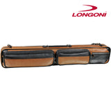 Longoni Giotto Autunno Luxury Leather Cue Case 4 x 8