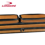 Longoni Giotto Autunno Luxury Leather Cue Case 4 x 8
