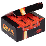 Lava Billiard Chalk Rust 32 pcs 1 case