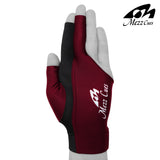 Mezz Premium Billiard Glove Burgundy XS