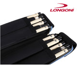 Longoni Giotto Oceano Luxury Leather Cue Case 4 x 8