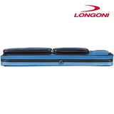 Longoni Giotto Oceano Luxury Leather Cue Case 4 x 8