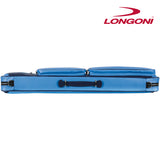 Longoni Giotto Oceano Luxury Leather Cue Case 4 x 8