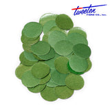 Tweeten Small Green Spots 1/2" 50 pcs
