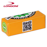 Longoni NIR Super Professional Billiard Chalk Green 3 pcs