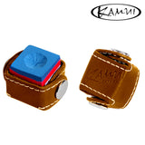 Kamui Leather Chalk Case Dark Brown