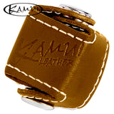 Kamui Leather Chalk Case Dark Brown