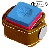 Kamui Leather Chalk Case Dark Brown