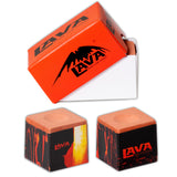 Lava Billiard Chalk Rust 32 pcs 1 case