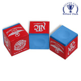 National Tournament Billiard Chalk Tournament Blue 12 pcs