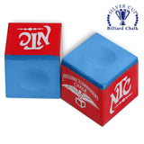National Tournament Billiard Chalk Tournament Blue 12 pcs