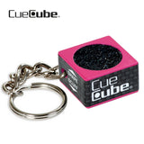 Cue Cube Tip Tool 2 in 1 w/keychain Pink
