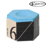 Kamui Roku Billiard Chalk Blue 1 pc w/Chalk Holder