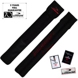 Longoni Niels Feijen Flames Curly Pool Cue w/Luna Nera Shaft