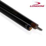 Longoni Niels Feijen Sparkle Pool Cue w/Luna Nera Shaft Leather Wrap