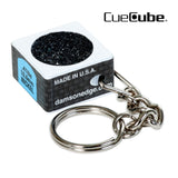 Cue Cube Tip Tool 2 in 1 w/keychain White
