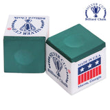 Silver Cup Billiard Chalk Green 144 pcs