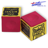 Triangle Billiard Chalk Red 12 pcs
