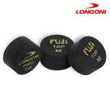 Longoni Fuji Black Cue Tip Ø14mm Medium 1 pc