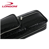 Longoni Giotto Notte Luxury Leather Cue Case 4 x 8