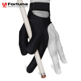 Fortuna Billiard Glove Classic w/Strap Black M/L