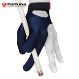 Fortuna Billiard Glove Classic w/Strap Blue M/L