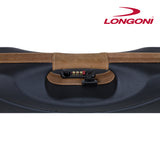 Longoni Skipper Hard Cue Case 2 x 4 w/Shoulder Strap