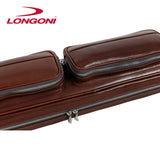 Longoni Giotto Terra Luxury Leather Cue Case 4 x 8